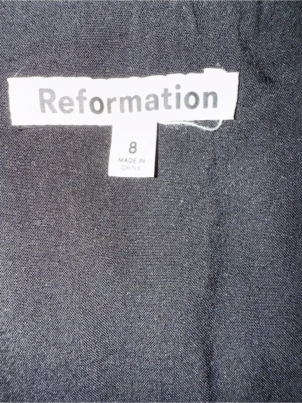 Reformation Aspen Linen Sleeveless Black Button-Front Vest